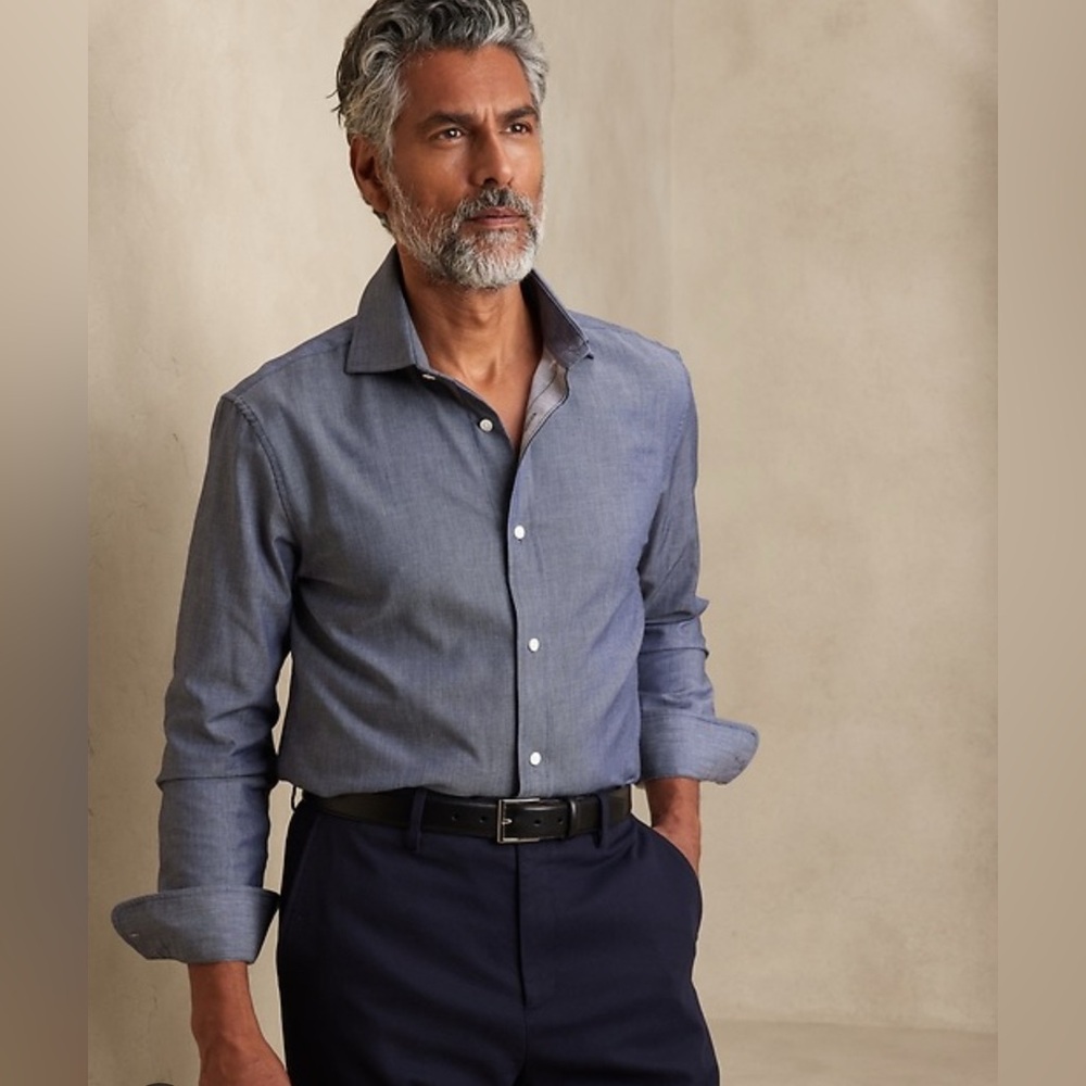 Banana Republic Blue Dress Shirt